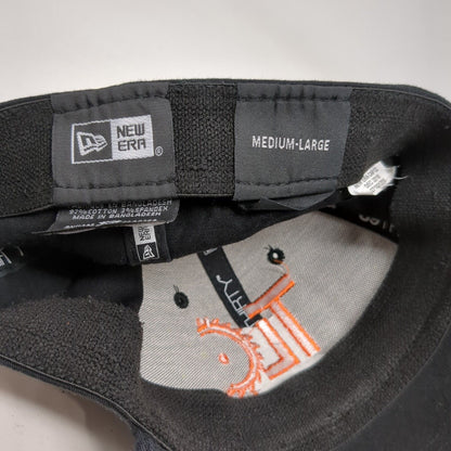 TLC Rentals Fitted Hat Black Medium-Large Embroidered New Era 39Thirty