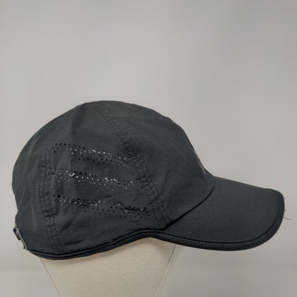 Adidas Aeroready Strapback Hat Black One Size Adjustable Breathable