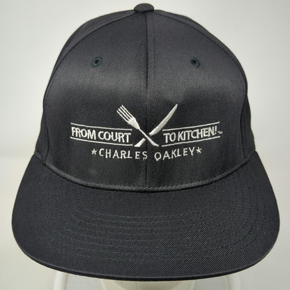 Pacific Headwear Baseball Cap Black XL Charles Oakley From Court To Kitchen Hat