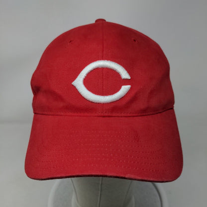 Cincinnati Reds Strapback Hat Red OSFA Embroidered Fox Sports Net Logo MLB
