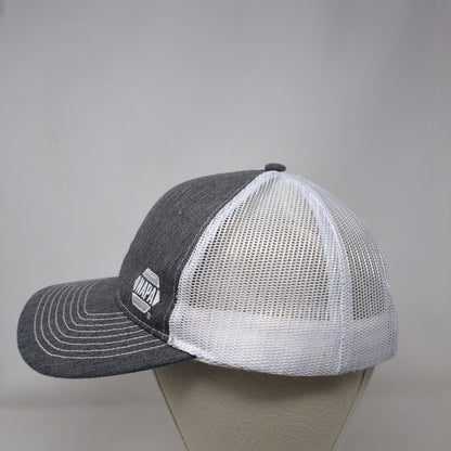 NAPA Snapback Mesh Back Trucker Hat Gray One Size Colorblock 6 Panel