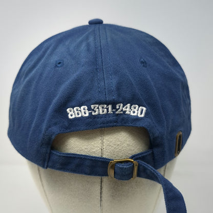 Zagwear Mutual Hardware Since 1935 Blue Baseball Cap One Size Slideback Hat