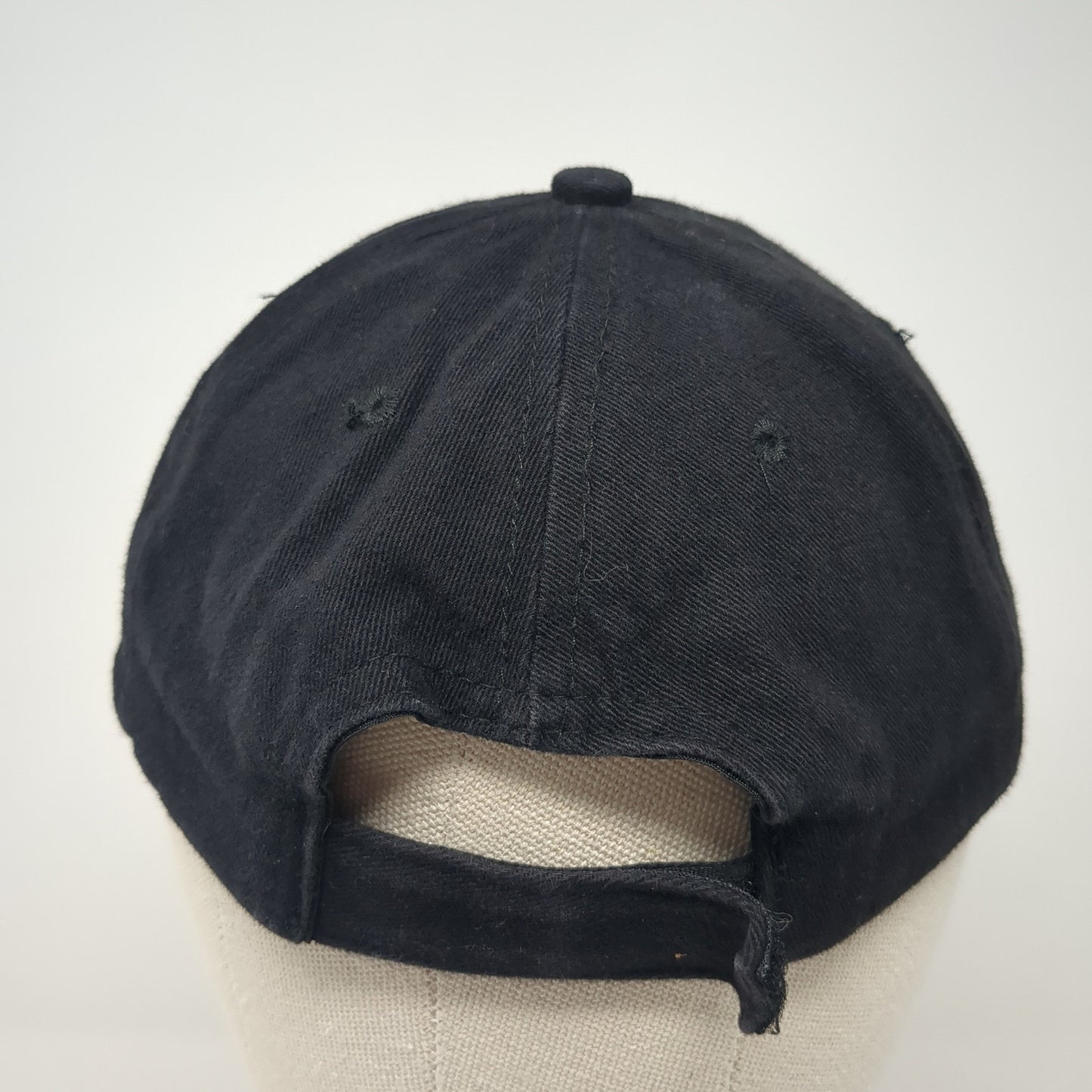 Starbucks Spell Out Strapback Hat Black One Size Adjustable Embroidered