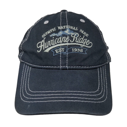 Olympic National Park Hurricane Ridge Slideback Hat Blue One Size Embroidered