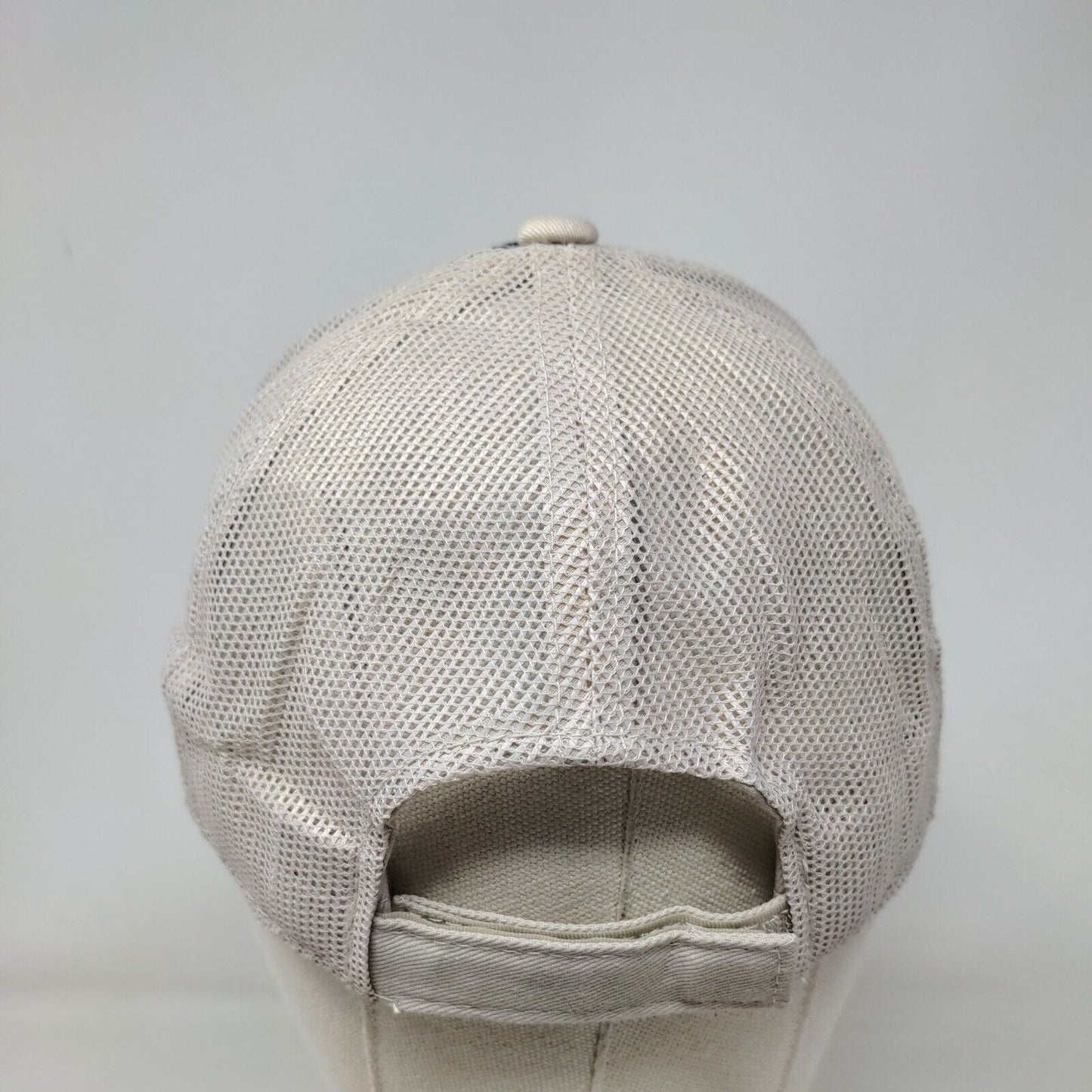Quality Compressed Air Services Strapback Mesh Back Trucker Hat Blue OSFM