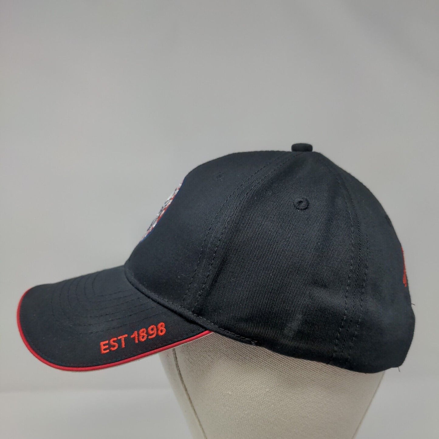 White Pass & Yukon Route 1898 Strapback Hat Black OSFA Skagway Alaska