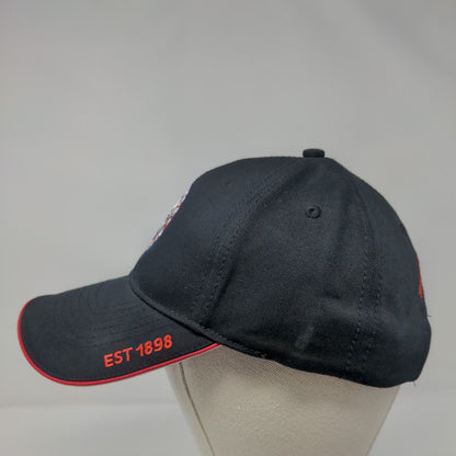 White Pass & Yukon Route 1898 Strapback Hat Black OSFA Skagway Alaska