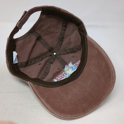 OSCAPS Baseball Cap Brown One Size Dive House Cozumel Strapback Diving Sport Hat