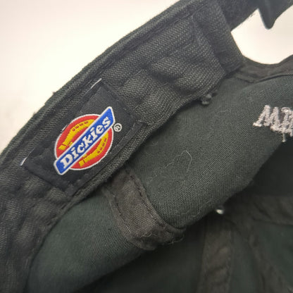 Dickies Baseball Cap Black One Size Strapback Williamson-Dickie Arched Logo Hat