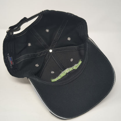 Transystems Strapback Baseball Cap Black OS Adjustable Embroidered Cap America
