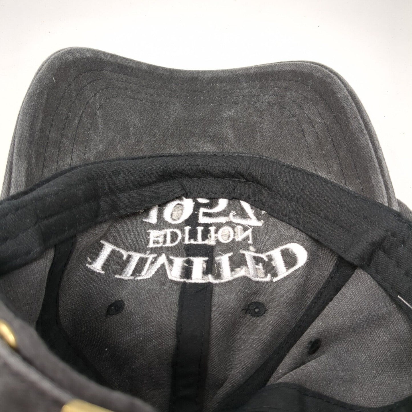 Limited Edition 1957 Slideback Hat Gray One Size Adjustable Embroidered Cotton