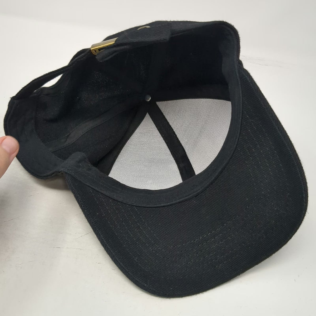 Yoshi Japanese Cuisine Baseball Cap Black One Size Slideback Sushi Logo Hat