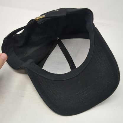 Yoshi Japanese Cuisine Baseball Cap Black One Size Slideback Sushi Logo Hat