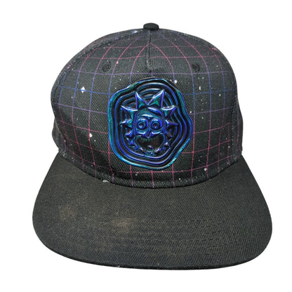 Rick And Morty Snapback Hat Black One Size Check Wubba Lubba Dubdub