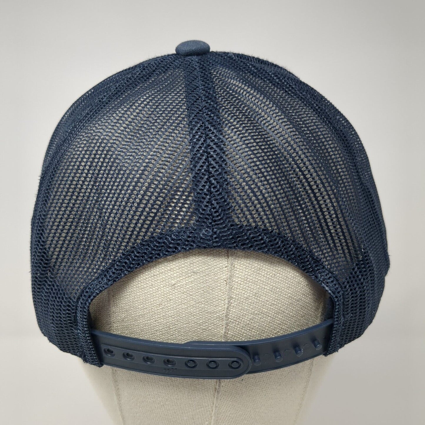 Gem State Of Mind Snapback Mesh Back Trucker Hat Blue One Size Yupoong