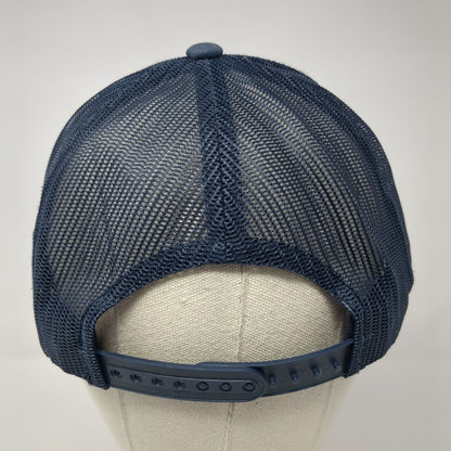 Gem State Of Mind Snapback Mesh Back Trucker Hat Blue One Size Yupoong