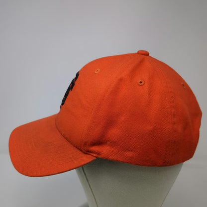 San Francisco Giants MLB Orange One Size Baseball Cap SF Logo HR Pin Strapback
