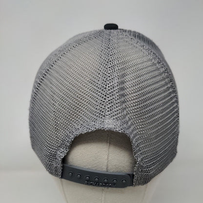 O-BASF We Create Chemistry Snapback Trucker Hat Black M/L Mesh Back