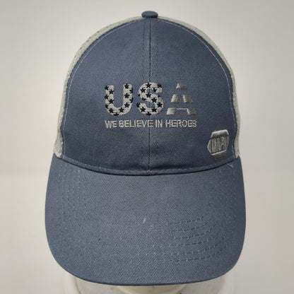 USA We Believe In Heroes Strapback Hat Multi One Size NAPA Colorblock