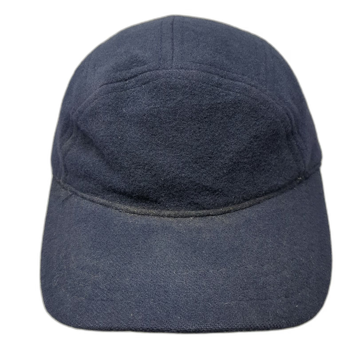 Pendleton 5 Panel Blue Hat L Wool Ear Flaps Solid Warm Winter Outdoor Vintage