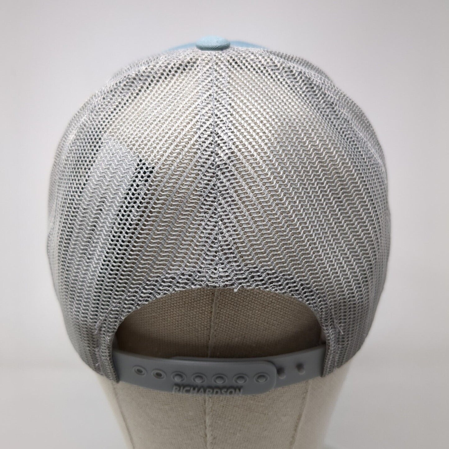 Melaleuca Snapback Mesh Back Trucker Hat Blue M-L Richardson W/Tags