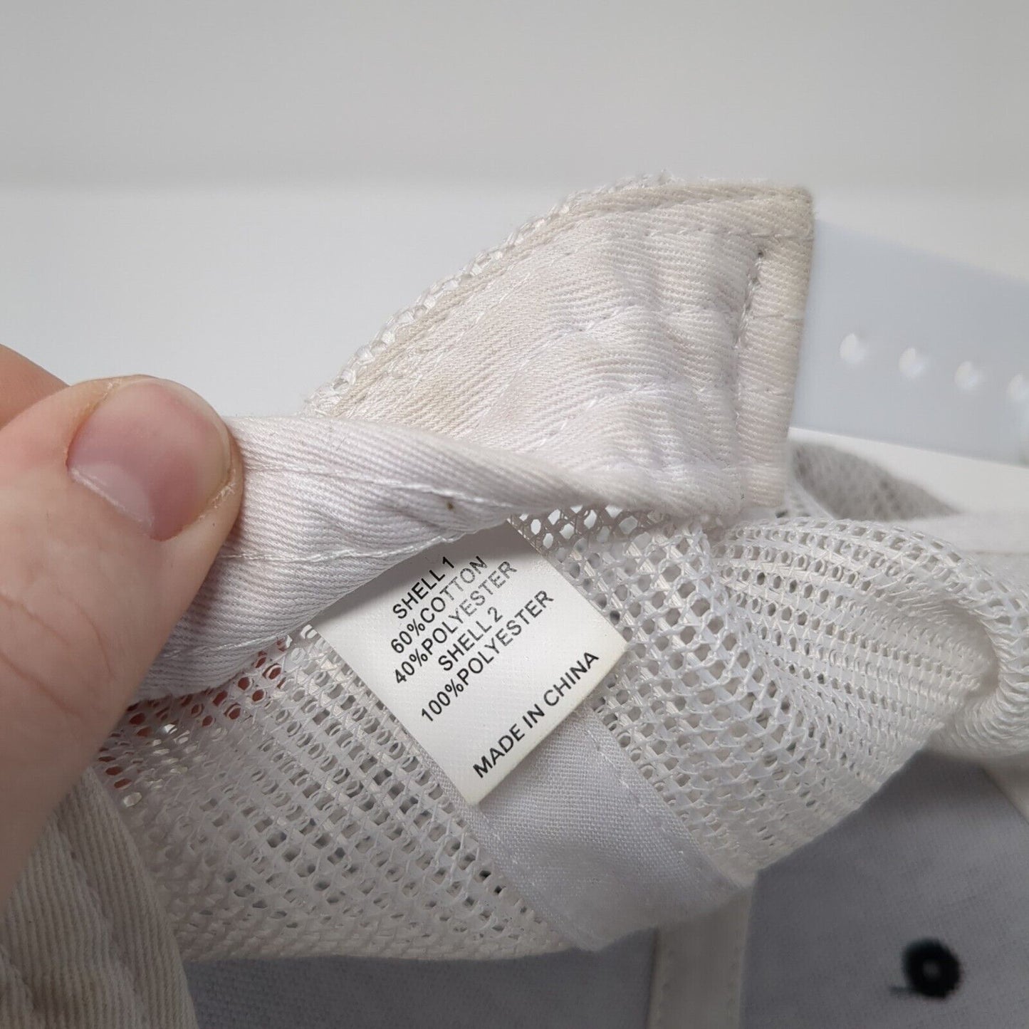 Dayville Mercantile Patch Snapback Trucker Hat Blue One Size Mesh Back