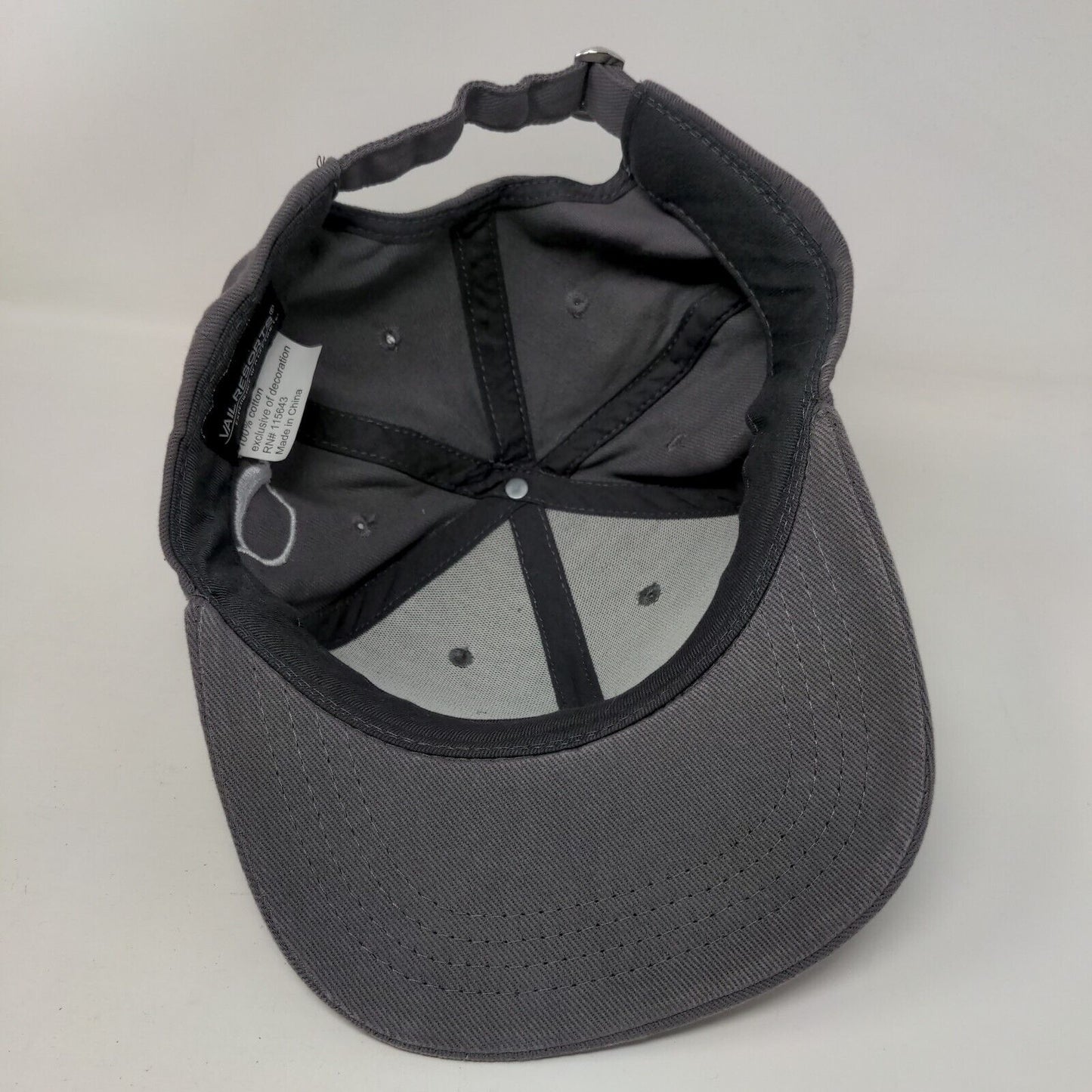 Park City Pepsi Slideback Hat Gray One Size Embroidered Adjustable