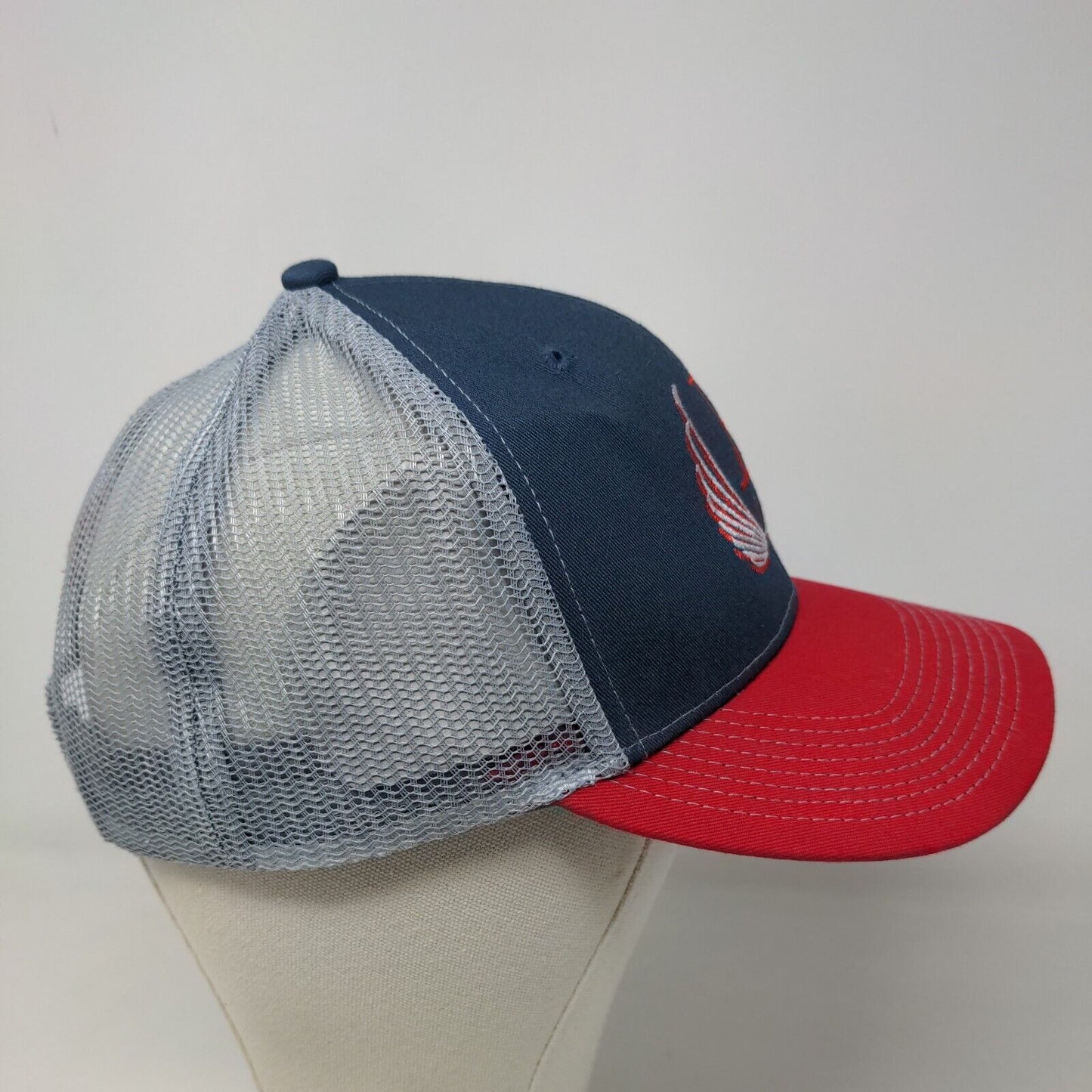 Ferrara Electric & Alarm Men's Snapback Mesh Back Hat Blue Gray OSFM