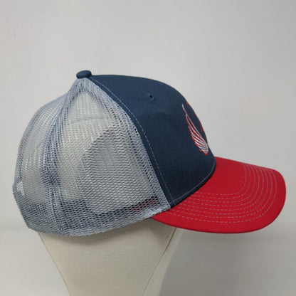 Ferrara Electric & Alarm Men's Snapback Mesh Back Hat Blue Gray OSFM