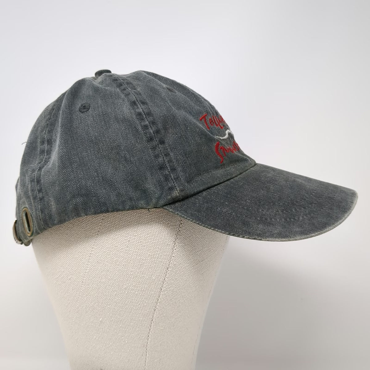 Zkapz Baseball Cap Gray One Size Telluride Snowsnakes Slideback Cotton Hat