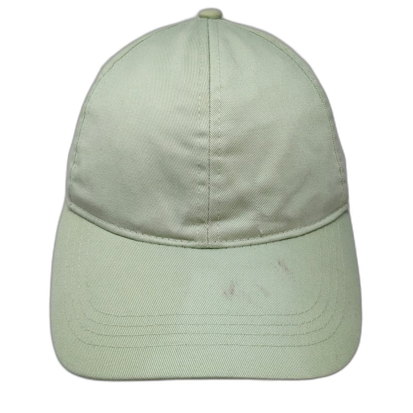 Primark Baseball Cap Green One Size Strapback Blank Solid Adjustable Curved Hat