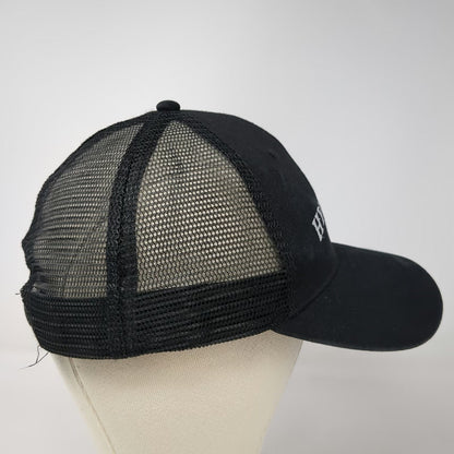 HYTORC Trucker Hat Black One Size Mesh Back Snapback Embroidered Logo Industrial