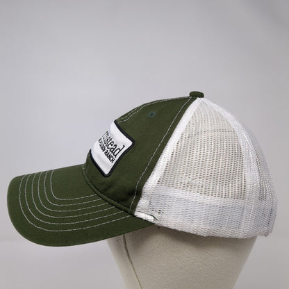 Farmstead Long Meadow Ranch Napa Valley Strapback Hat Green OSFA Mesh Brewery