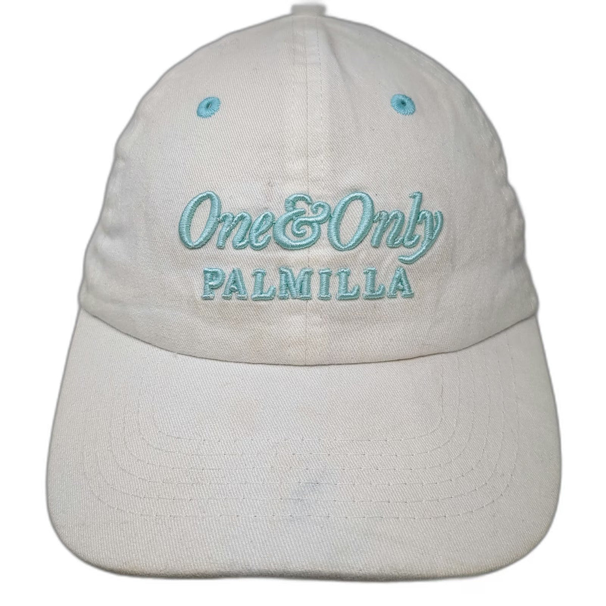 One & Only Palmilla Resort White Baseball Cap One Size Strapback Cotton Hat
