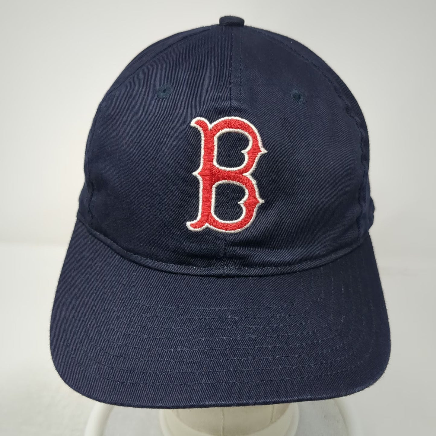 Boston Red Sox MLB Twins Enterprise Snapback Blue Hat One Size Green Underbrim