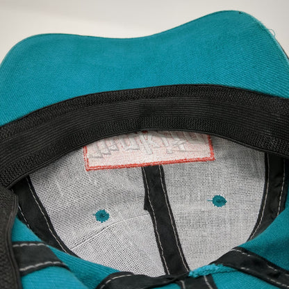 Makita Baseball Cap Black Blue One Size Contrast Stitching Cotton Tool Wear Hat