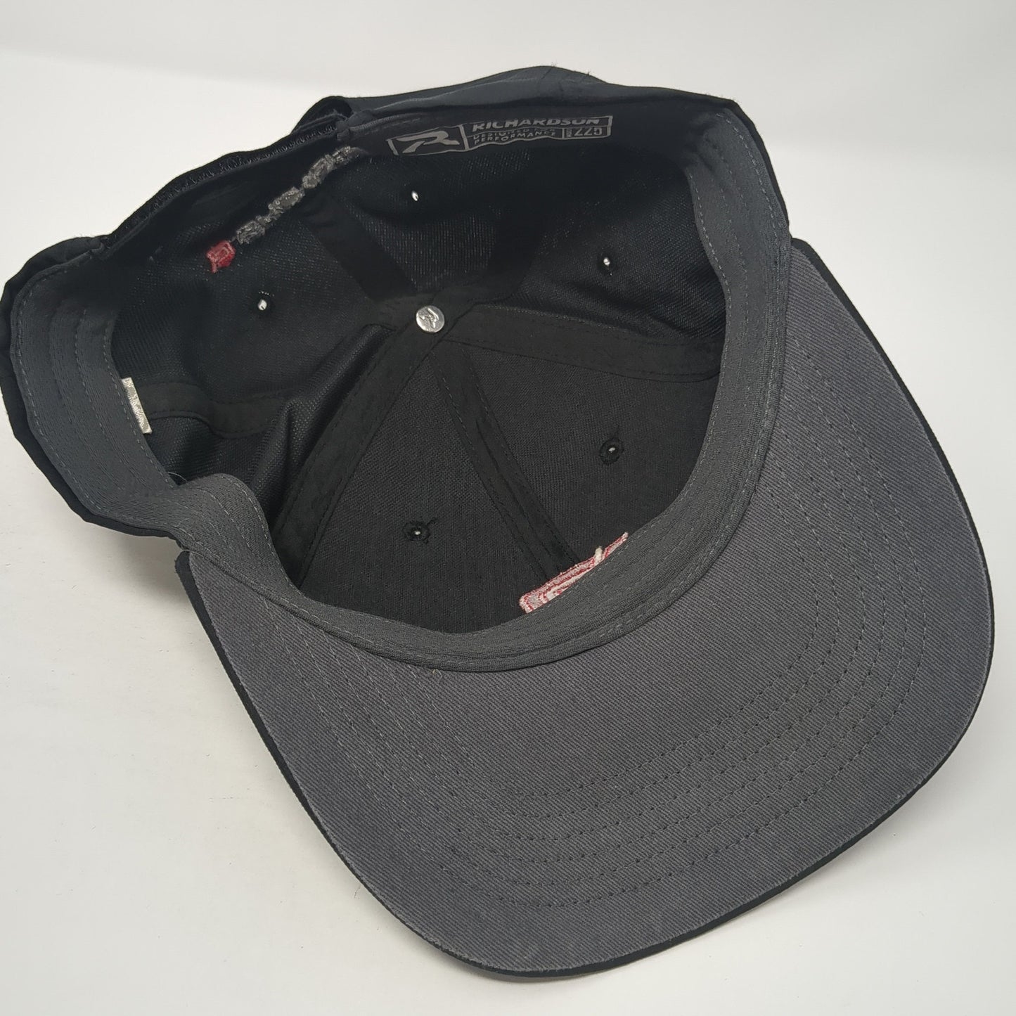 Backbase Logo Strapback Hat Black One Size Adjustable Embroidered