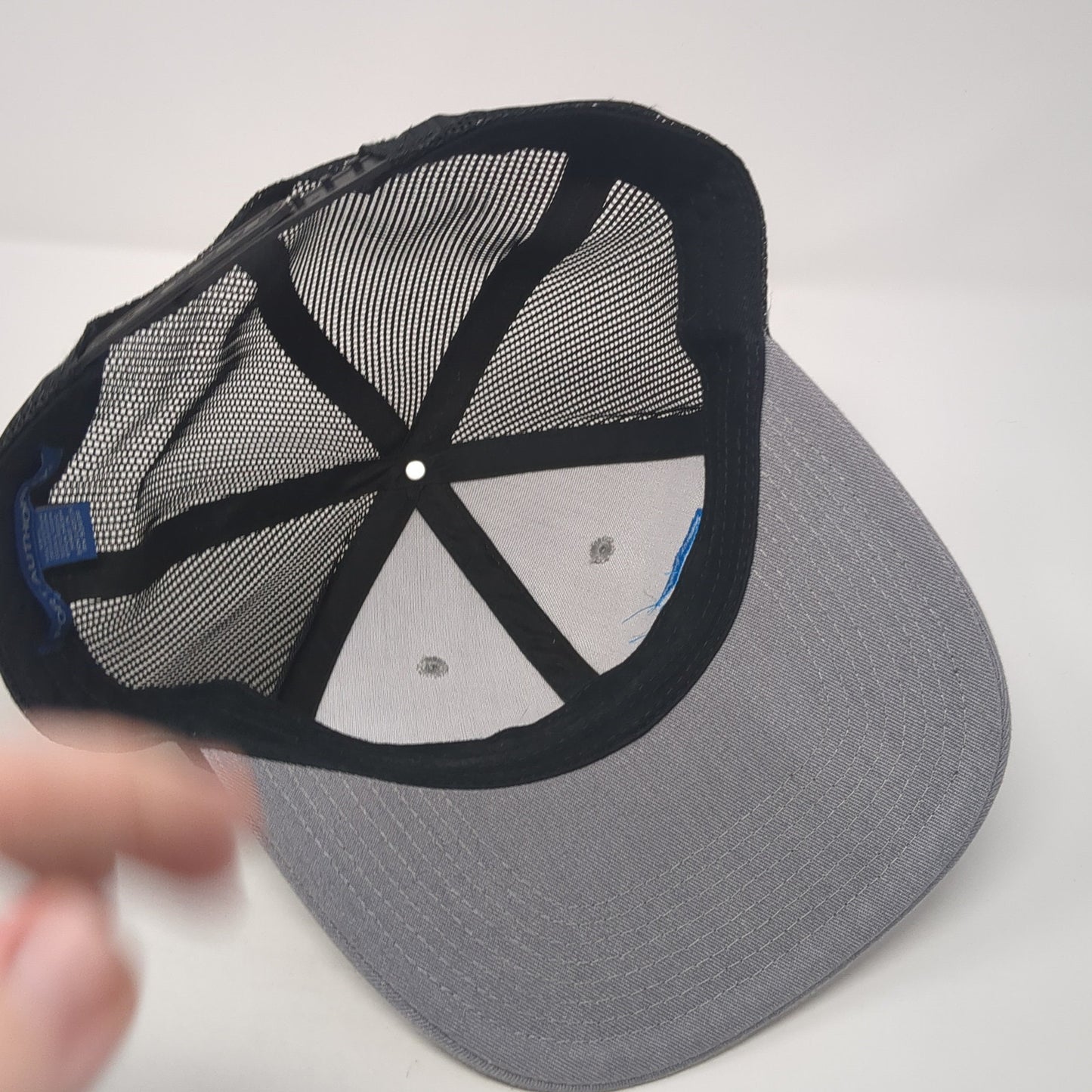 CarShield Snapback Trucker Hat Gray One Size Mesh Back Port Authority