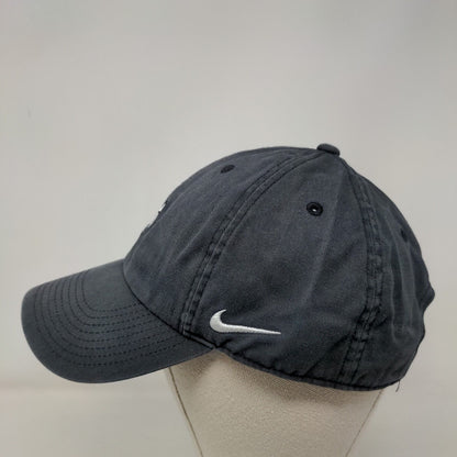 Nike Slideback Hat Blue OSFM Adjustable Embroidered Logo 5 Panel Heritage86