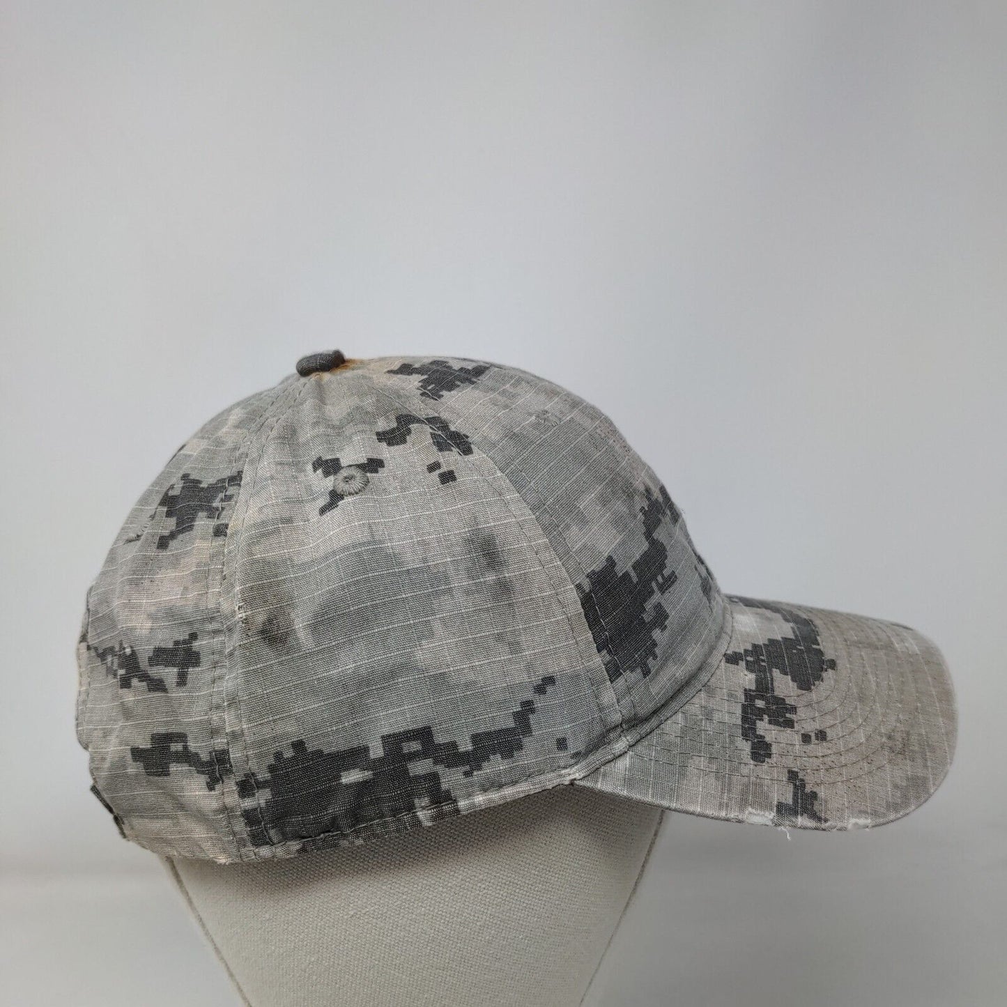 Adapco Strapback Hat Camouflage One Size Embroidered Adjustable 6 Panel