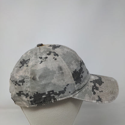 Adapco Strapback Hat Camouflage One Size Embroidered Adjustable 6 Panel