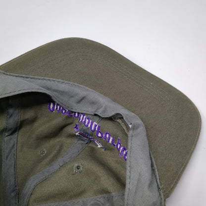 Green Baseball Cap One Size Operation Purple Embroidery Slideback Cotton Hat