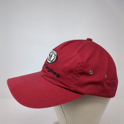 Grand Traghee Slideback Hat Red OS Adjustable Embroidered Alternative Headwear