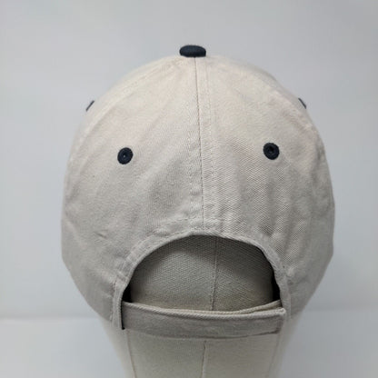 Tidewater Strapback Hat Tan OSFA Embroidered American Dry Goods