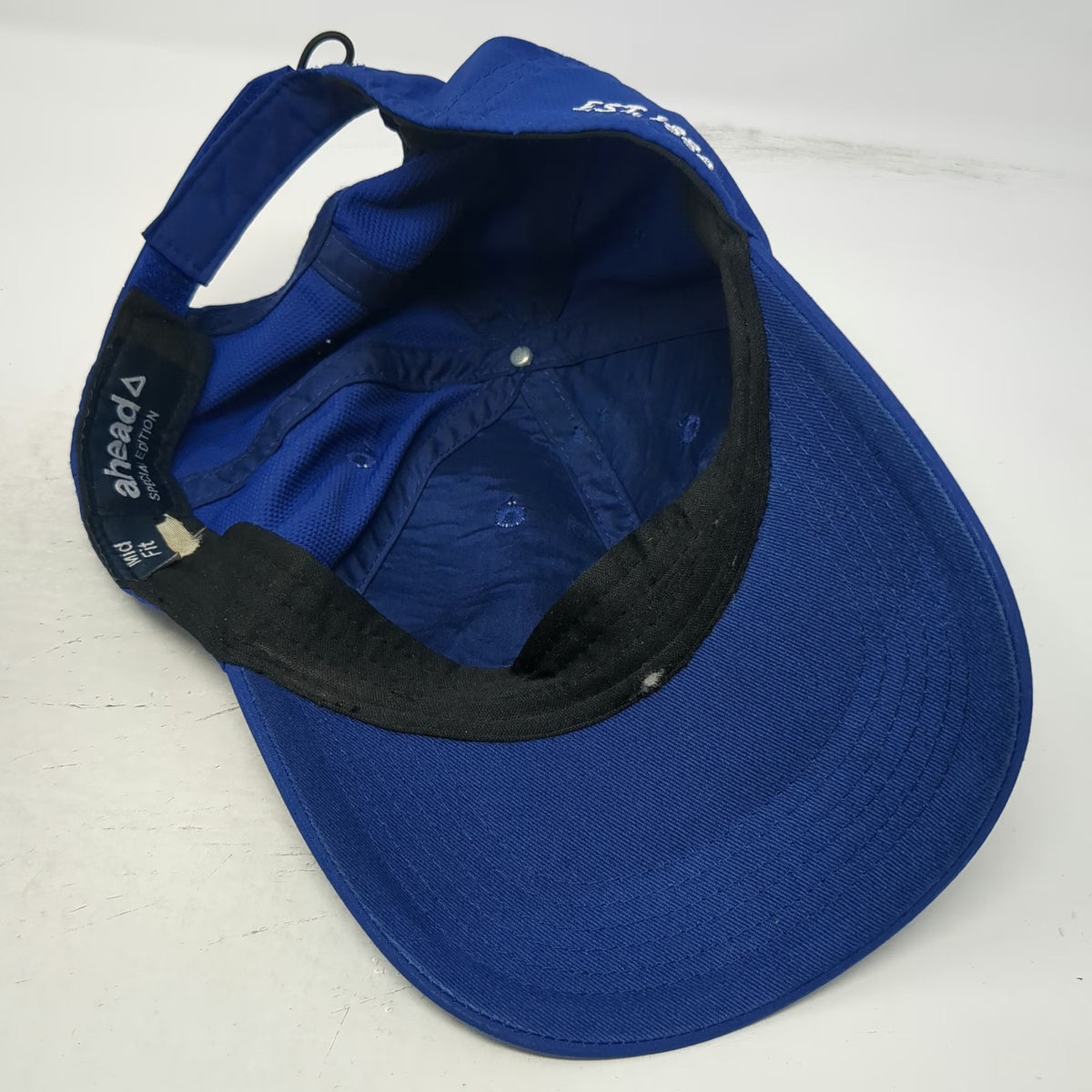 ahead Baseball Cap Blue One Size Hotel Del Coronado EST 1888 Strapback Hat Beach