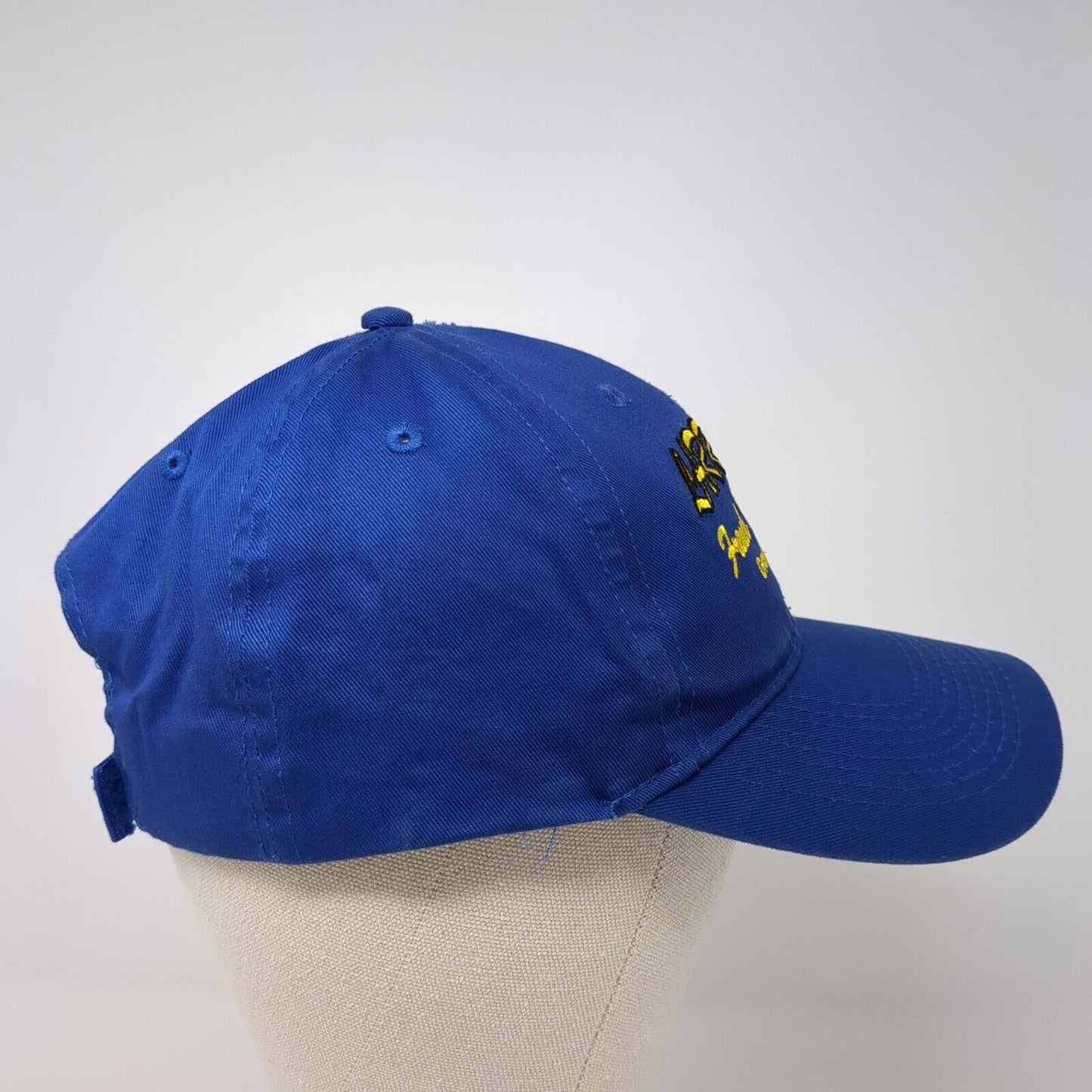Larry's French Market Strapback Hat Blue One Size Adjustable Otto