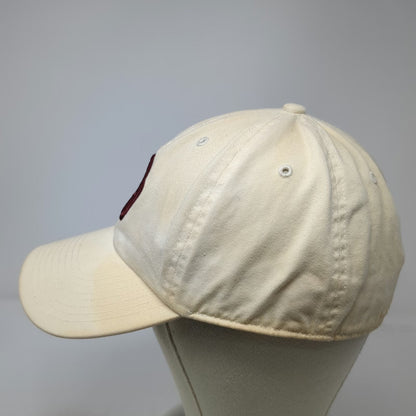 Oklahoma Sooners NCAA Twins Enterprise Cap Beige L Fitted OU Logo Script Cotton