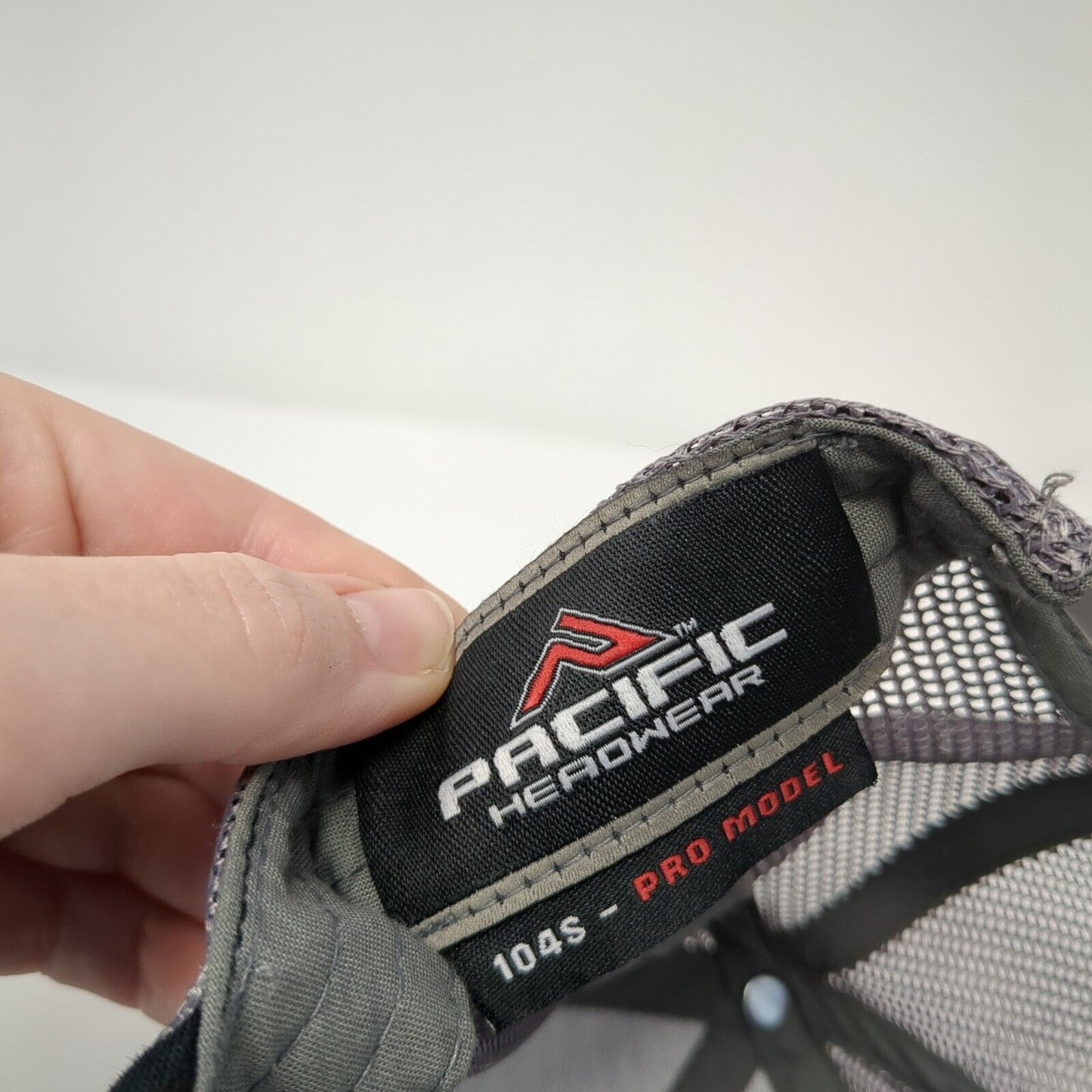 Steelhead Metal Corp. Snapback Trucker Hat Black One Size Mesh Back