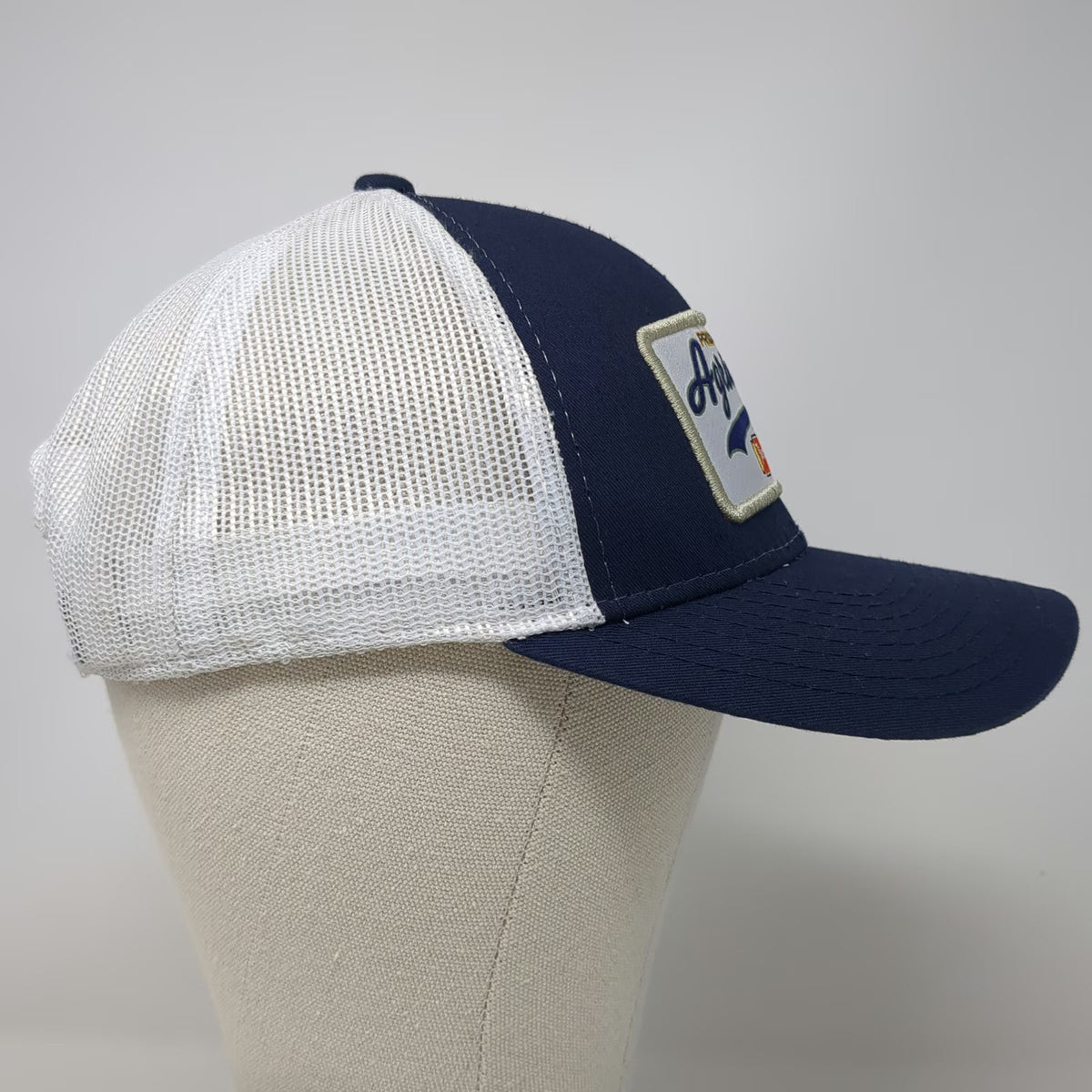 Les Schwab Tires Trucker Hat Blue One Size Pride in Agriculture Mesh Snapback