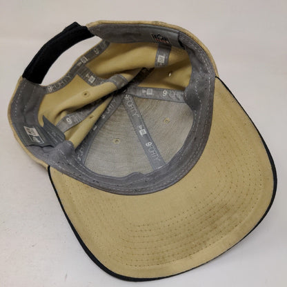 New Era Men's Strapback Hat Tan Embroidered New Orleans Saints Logo